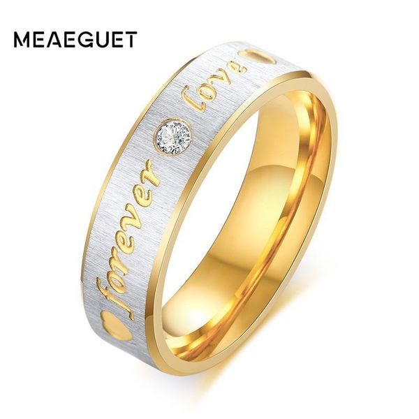 cluster rings forever lover couple stainless steel wedding promise engagement jewelry for women men, Golden;silver
cluster rings forever lover couple stainless steel wedding promise engagement jewelry for women men, Golden;silver