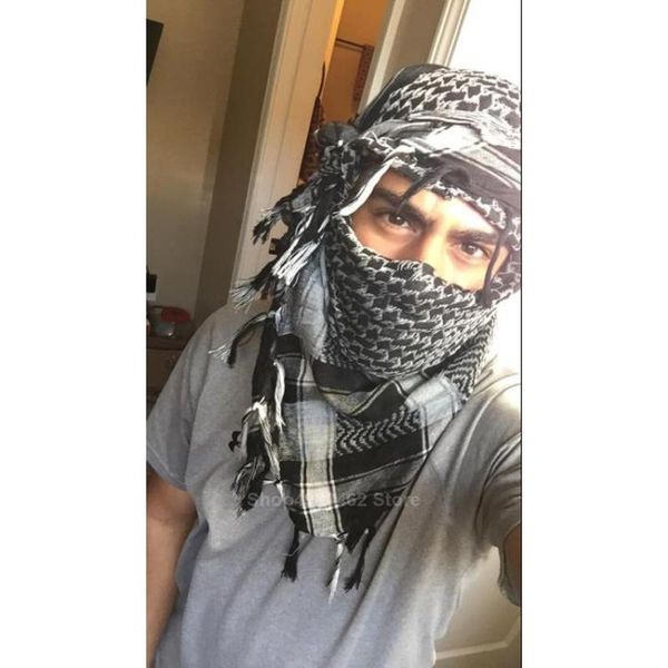 traditional men muslim scarf turban shemagh tassel islamic hijab saudi arabic military tactical windbreaker scarves accessories ethnic cloth, Red
traditional men muslim scarf turban shemagh tassel islamic hijab saudi arabic military tactical windbreaker scarves accessories ethnic cloth, Red