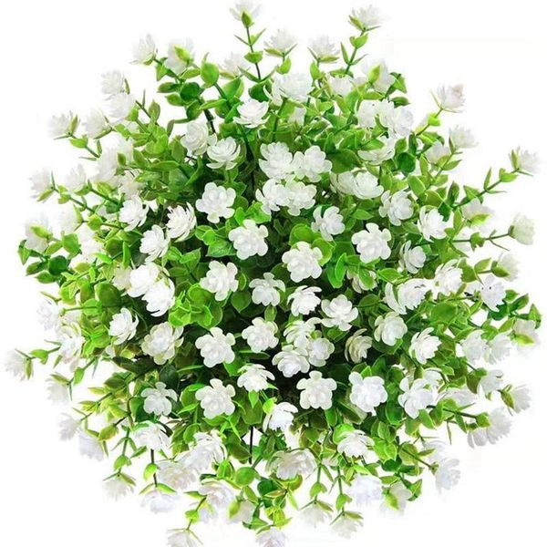 decorative flowers & wreaths artificial fake greenery plants eucalyptus outdoor bridal wedding bouquet for garden, 5 bunch
decorative flowers & wreaths artificial fake greenery plants eucalyptus outdoor bridal wedding bouquet for garden, 5 bunch