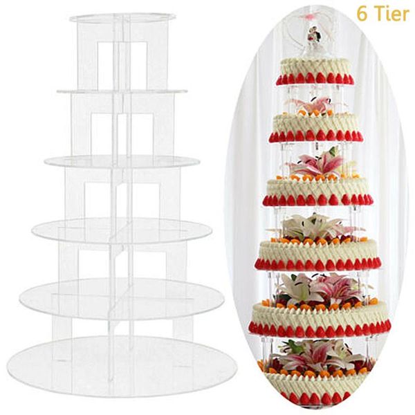 hooks & rails 6 tier transparent acrylic round cake stand wedding birthday party plexiglass display home decoration snack tray
hooks & rails 6 tier transparent acrylic round cake stand wedding birthday party plexiglass display home decoration snack tray