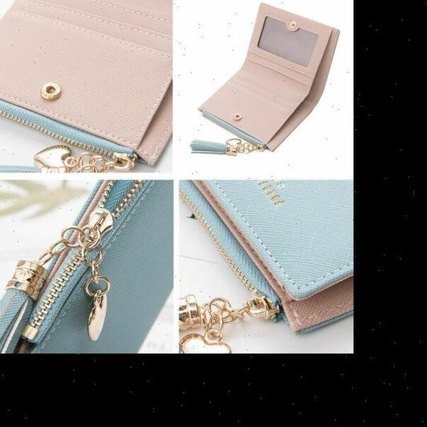women solid cute wallet coin bag case leather simple bifold small handbag purse, Red;black
women solid cute wallet coin bag case leather simple bifold small handbag purse, Red;black