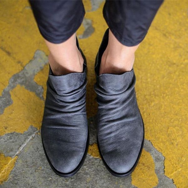 boots ribetrini women elegant dress pleated shoes slip-on western ankle low heel office leisure, Black
boots ribetrini women elegant dress pleated shoes slip-on western ankle low heel office leisure, Black