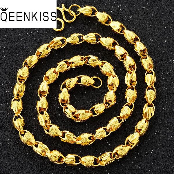 chains qeenkiss nc5155 fine jewelry wholesale fashion man father birthday wedding gift vintage beads 7mm 24kt gold chain necklace, Silver
chains qeenkiss nc5155 fine jewelry wholesale fashion man father birthday wedding gift vintage beads 7mm 24kt gold chain necklace, Silver