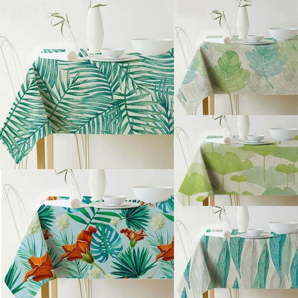 modern green leaves printed tablecloth tropical plant summer home decoration cotton linen party dining cover cloth decor table
modern green leaves printed tablecloth tropical plant summer home decoration cotton linen party dining cover cloth decor table