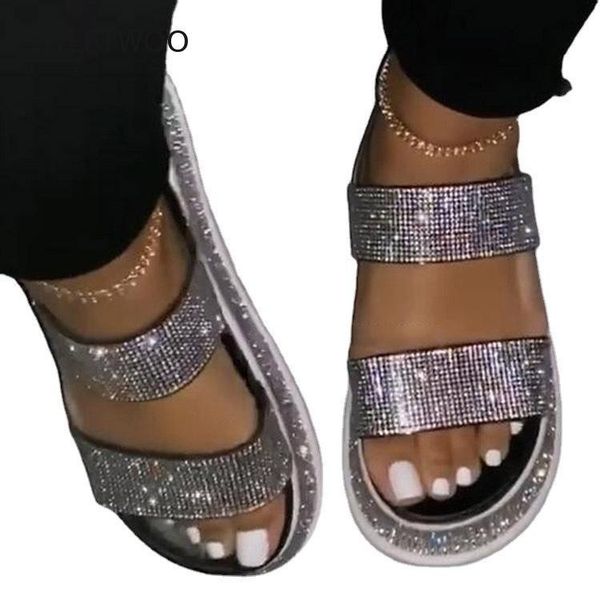 sandals summer women's crystal platform sandals, outer wear, rhinestone slippers, open round-toe shoes, Black
sandals summer women's crystal platform sandals, outer wear, rhinestone slippers, open round-toe shoes, Black