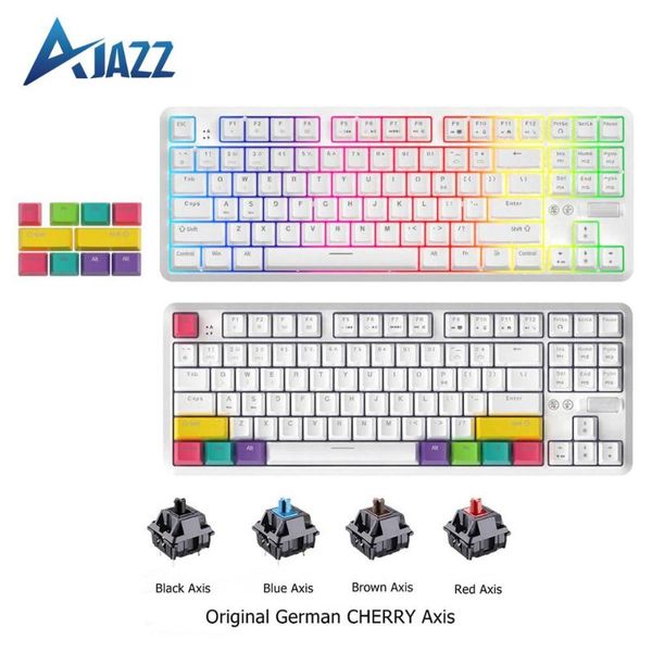 ajazz k870t mechanical keyboard with rgb backlit wireless bluetooth gaming pbt keycaps 87 keys cherry switches keyboards
ajazz k870t mechanical keyboard with rgb backlit wireless bluetooth gaming pbt keycaps 87 keys cherry switches keyboards