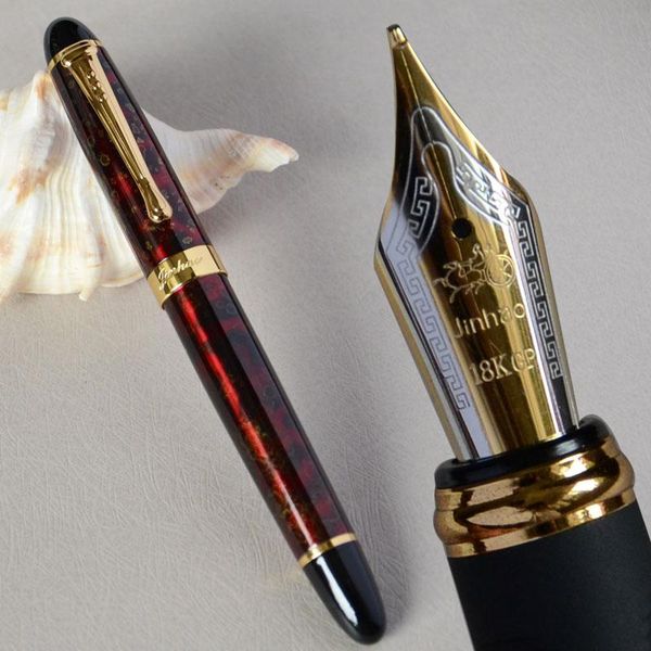 wine and golden 0.7mm broad nib fountain pen black grey green red pink purple 22 colors for choose pens
wine and golden 0.7mm broad nib fountain pen black grey green red pink purple 22 colors for choose pens