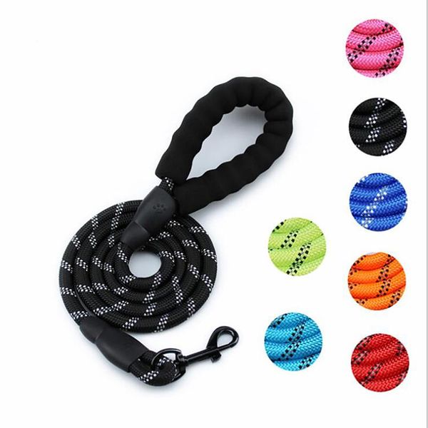 dog collars & leashes pet leash reflective strong 1.5m * 1.2cm with comfortable padded handle heavy duty training durable rope
dog collars & leashes pet leash reflective strong 1.5m * 1.2cm with comfortable padded handle heavy duty training durable rope