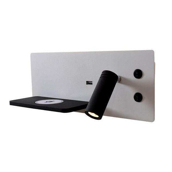 wall lamp modern simple light black white wireless charging switch rotatable for home apply bedroom el bedside readin sconces
wall lamp modern simple light black white wireless charging switch rotatable for home apply bedroom el bedside readin sconces