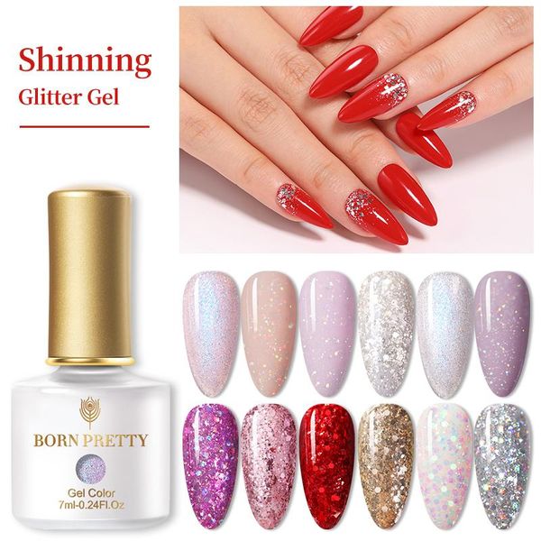 nail gel born pretty glitter sequins polish 7ml shining semi-permanent varnish coat soak off uv hybrid art design, Red;pink
nail gel born pretty glitter sequins polish 7ml shining semi-permanent varnish coat soak off uv hybrid art design, Red;pink