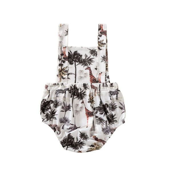 0-24m born infant baby boy girl animal print rompers sleeveless overalls jumpsuit summer clothing 210515, Blue
0-24m born infant baby boy girl animal print rompers sleeveless overalls jumpsuit summer clothing 210515, Blue