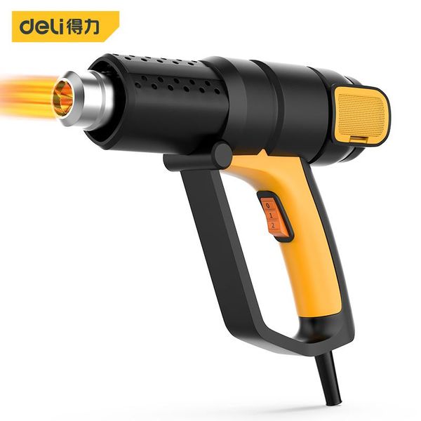 professional heat guns deli dl5320 air gun stepless thermostat control soften adhesives shrink pvc film car thaw water pipe power tools 
professional heat guns deli dl5320 air gun stepless thermostat control soften adhesives shrink pvc film car thaw water pipe power tools