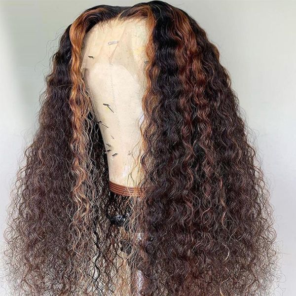 lace wigs highlight deep wave13x4 full front human hair hd transparent for women preplucked brazilian, Black;brown
lace wigs highlight deep wave13x4 full front human hair hd transparent for women preplucked brazilian, Black;brown