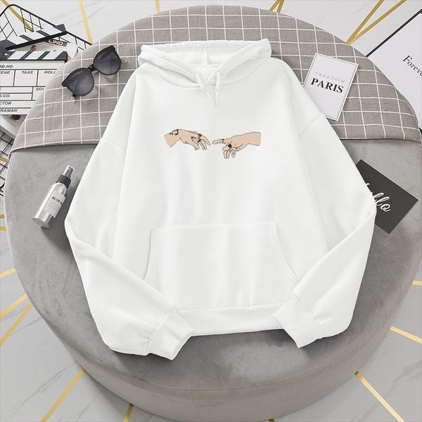 cartoon sweatshirt luxury hands tracksuit women hoodie drawstring thick loose hoodies oversized jacket harajuku women's & sweatshirts, Black
cartoon sweatshirt luxury hands tracksuit women hoodie drawstring thick loose hoodies oversized jacket harajuku women's & sweatshirts, Black