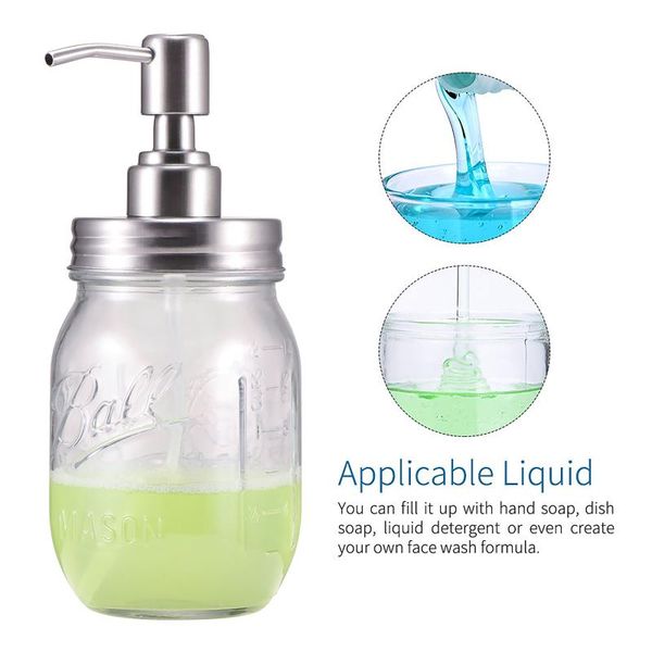 480ml bathroom accessories glass soap bottle dispenser lotion press-type hand sanitizer foam pump bottles liquid
480ml bathroom accessories glass soap bottle dispenser lotion press-type hand sanitizer foam pump bottles liquid