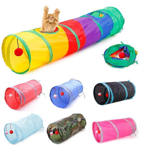 cat toys funny pet cave tunnel play rainbown brown foldable 2 holes kitten toy bulk
cat toys funny pet cave tunnel play rainbown brown foldable 2 holes kitten toy bulk
