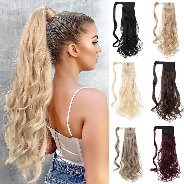 synthetic wigs xbwig long curly clip in hair tail false ponytail heat resistant pony fake for women, Black
synthetic wigs xbwig long curly clip in hair tail false ponytail heat resistant pony fake for women, Black