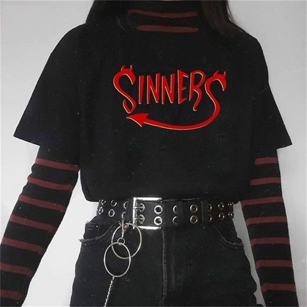 demon evil tail sinners graphic tee summer fashion street style casual loose women t-shirt 210512, White
demon evil tail sinners graphic tee summer fashion street style casual loose women t-shirt 210512, White