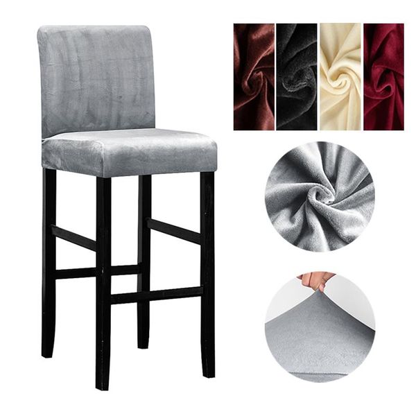1/2/4/6 pieces velvet bar chair cover elastic high stool protector seat slipcover for el banquet dining room covers
1/2/4/6 pieces velvet bar chair cover elastic high stool protector seat slipcover for el banquet dining room covers