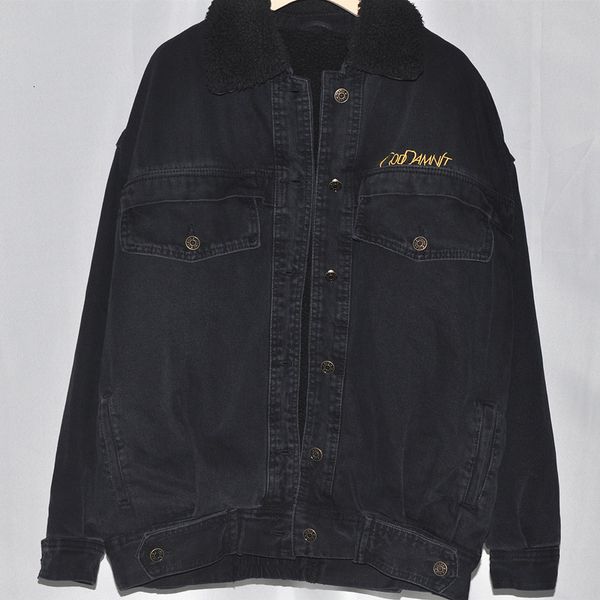 jacket winter thick lambswool lining jeans women letter embroidery oversized loose black long denim jacket coat outerwear female, Black;brown
jacket winter thick lambswool lining jeans women letter embroidery oversized loose black long denim jacket coat outerwear female, Black;brown