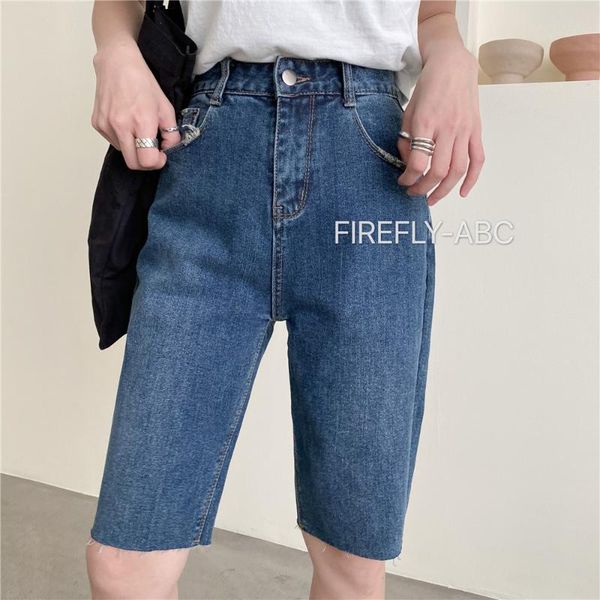 women's jeans high waist slim denim shorts plus size woman fashion tight five-point washed female summer, Blue
women's jeans high waist slim denim shorts plus size woman fashion tight five-point washed female summer, Blue