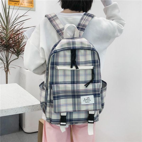 backpack 5 color waterproof nylon simple school bag for teenage girl shoulder travel
backpack 5 color waterproof nylon simple school bag for teenage girl shoulder travel
