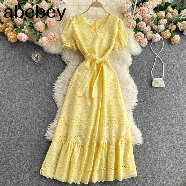 mesh embroidery dress women korean shortf sleeve o neck a-line dresses summer fashion elegant party dress 210715, Black;gray
mesh embroidery dress women korean shortf sleeve o neck a-line dresses summer fashion elegant party dress 210715, Black;gray
