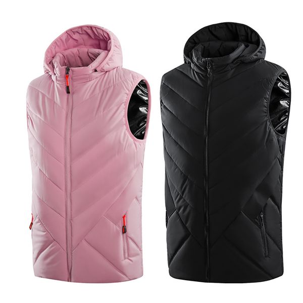 2021 new 11 zone dual control intelligent electric heating heating vest men and women cycling outdoor hiking vests, Black;white
2021 new 11 zone dual control intelligent electric heating heating vest men and women cycling outdoor hiking vests, Black;white