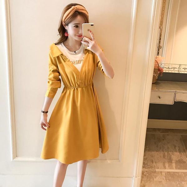 maternity dresses postpartum women breastfeeding clothing dress fashion printed patchwork nursing yellow pregnancy lactation, White
maternity dresses postpartum women breastfeeding clothing dress fashion printed patchwork nursing yellow pregnancy lactation, White