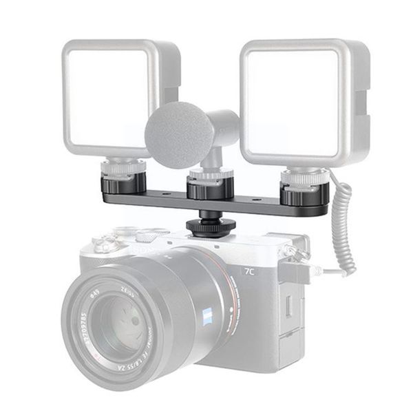 cell phone mounts & holders abs three cold shoe expansion bracket 1/4 screw hole 180 live video online degree for vlog rope
cell phone mounts & holders abs three cold shoe expansion bracket 1/4 screw hole 180 live video online degree for vlog rope