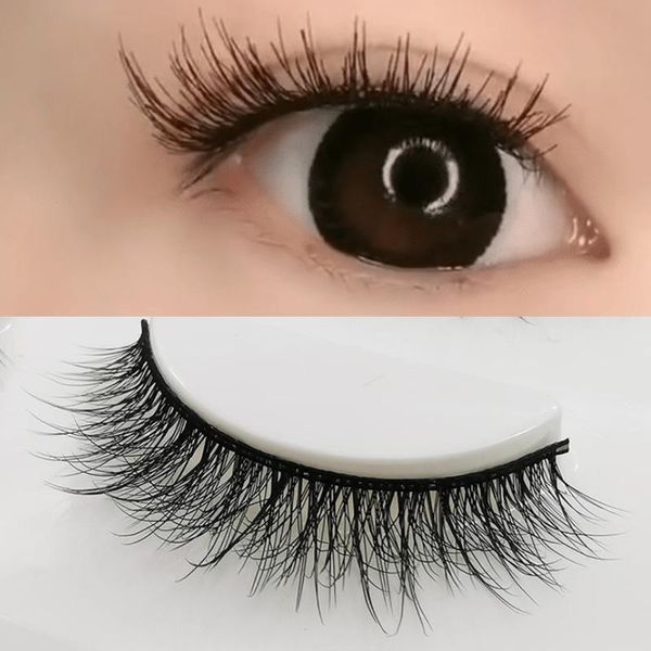false eyelashes 3 pairs eyelash 3d natural long extension cute makeup waterproof lasting mink for beauty maquiagem 
false eyelashes 3 pairs eyelash 3d natural long extension cute makeup waterproof lasting mink for beauty maquiagem
