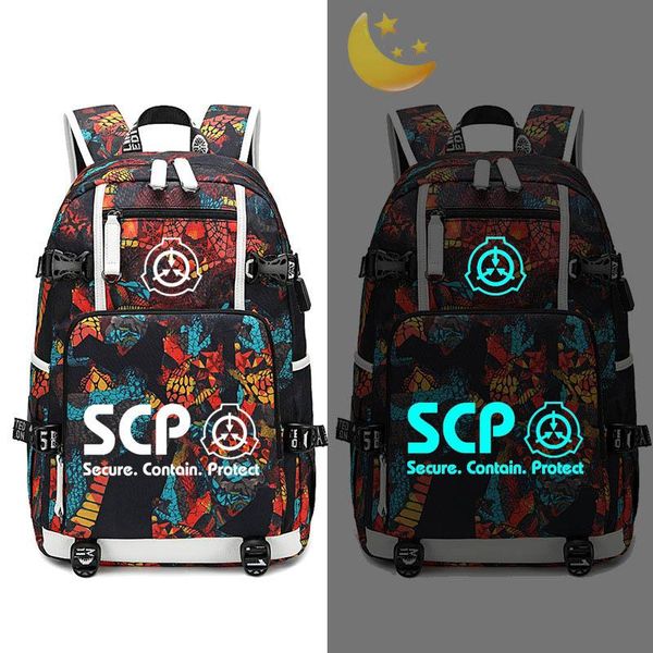 backpack 2021 scp special containment procedures luminous usb charging multifunctional lapbag school student bags travel
backpack 2021 scp special containment procedures luminous usb charging multifunctional lapbag school student bags travel