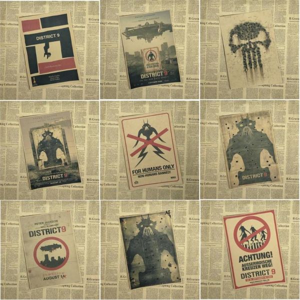 wall stickers district 9 sharlto copley science fiction movie home furnishing decoration kraft retro poster drawing core
wall stickers district 9 sharlto copley science fiction movie home furnishing decoration kraft retro poster drawing core