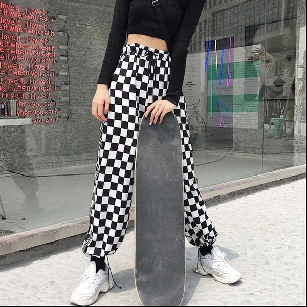 korea ins women pants harajuku bf street men and black white checkered grunge plaid drop
korea ins women pants harajuku bf street men and black white checkered grunge plaid drop