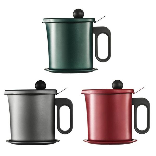 stainless steel strainer aluminum oil filter pot soup grease 1.7l 57.5oz storage keeper lid kitchen tool other bird supplies
stainless steel strainer aluminum oil filter pot soup grease 1.7l 57.5oz storage keeper lid kitchen tool other bird supplies