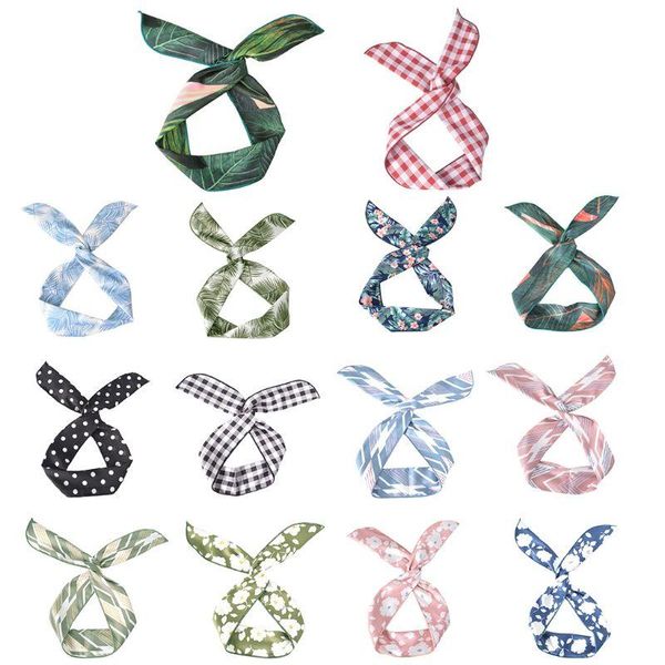 hair clips & barrettes 13 colors boho vintage fresh headband women twist iron wired hairband ears bowknot tropical leaf floral print turban, Golden;silver
hair clips & barrettes 13 colors boho vintage fresh headband women twist iron wired hairband ears bowknot tropical leaf floral print turban, Golden;silver