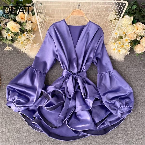 summer fashion clothing ruffle lace women dress up short v neck long lantern sleeve vestido mj195, Black;gray
summer fashion clothing ruffle lace women dress up short v neck long lantern sleeve vestido mj195, Black;gray