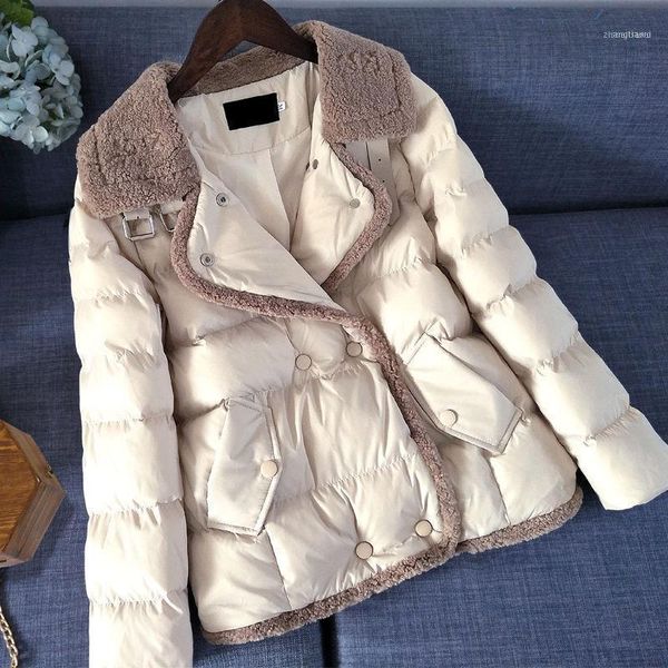 cotton padded woman 2021 winter edition korea casual loose down jacket thickening warm short cotton-padded jacket1, Black
cotton padded woman 2021 winter edition korea casual loose down jacket thickening warm short cotton-padded jacket1, Black