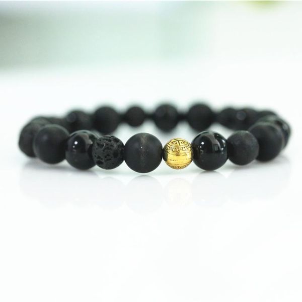 beaded, strands gold bead black stone bracelet men's volcanic rosary beads accessories meditation therapy gift for boyfriend
beaded, strands gold bead black stone bracelet men's volcanic rosary beads accessories meditation therapy gift for boyfriend