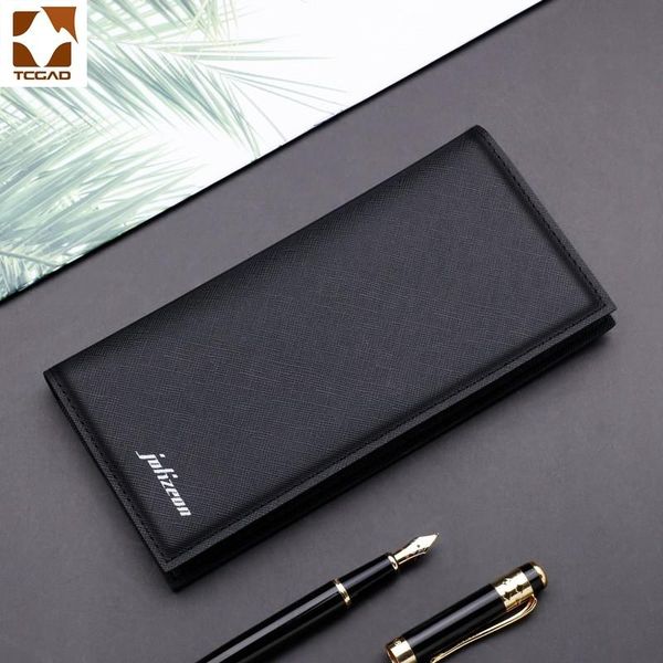men luxury leather thin wallet id card holder purse checkbook long clutch bifold pu synthetic standard wallets, Red;black
men luxury leather thin wallet id card holder purse checkbook long clutch bifold pu synthetic standard wallets, Red;black