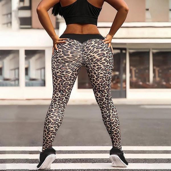 4# leggings women's leopard print hip lifting pockets pants sportswear push up workout high waist fitness pant, Black
4# leggings women's leopard print hip lifting pockets pants sportswear push up workout high waist fitness pant, Black