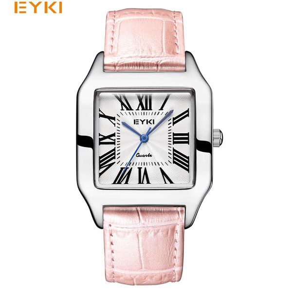 wristwatches eyki women's leather watches classic design rectangular femal waterproof ladies spring dress wristwatch christmas gift, Slivery;brown
wristwatches eyki women's leather watches classic design rectangular femal waterproof ladies spring dress wristwatch christmas gift, Slivery;brown
