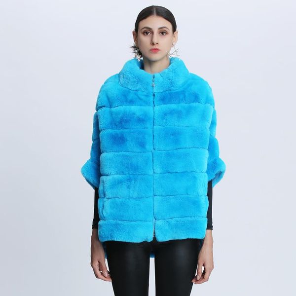 women's fur & faux rex jackets ladies real coats women coat female winter warm clothing vintage zipper 2021, Black
women's fur & faux rex jackets ladies real coats women coat female winter warm clothing vintage zipper 2021, Black