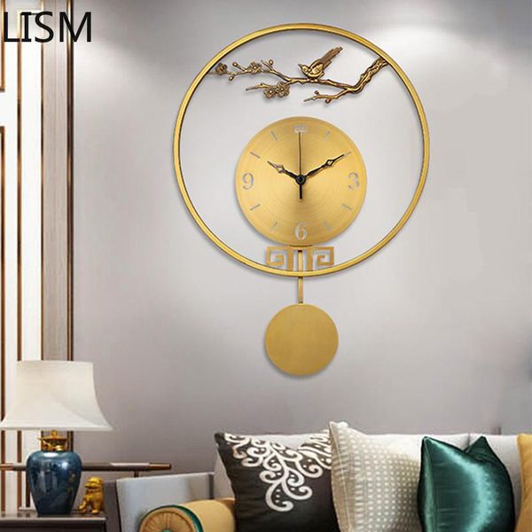 wall clocks luxury copper clock living room silent light atmosphere magpie dengmei art pendulum horloge mural
wall clocks luxury copper clock living room silent light atmosphere magpie dengmei art pendulum horloge mural