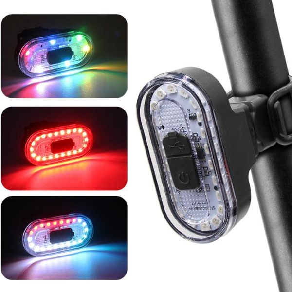 bike lights usb rechargeable led tail light mtb safety warning bicycle 14 light-emitting modes lamp highlight
bike lights usb rechargeable led tail light mtb safety warning bicycle 14 light-emitting modes lamp highlight