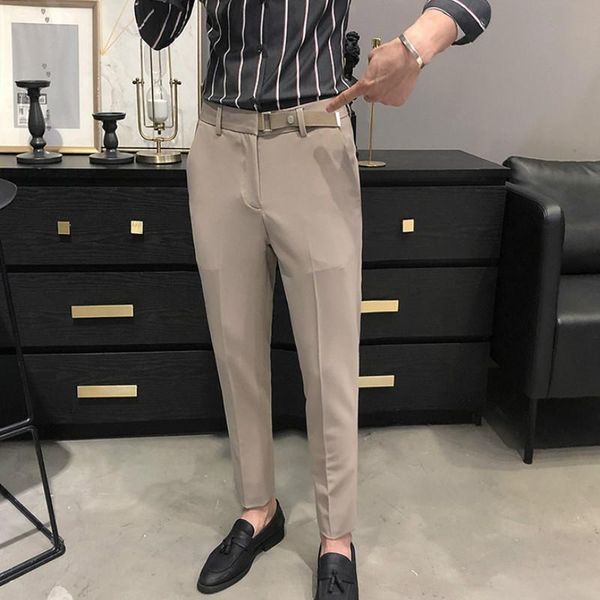 men's suits & blazers suit pants, leisure tights, business wear, khaki, gray, black, street social clothing, pants in 2021, White;black
men's suits & blazers suit pants, leisure tights, business wear, khaki, gray, black, street social clothing, pants in 2021, White;black