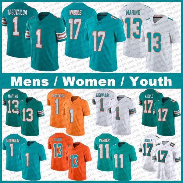 mens womens kids youth 1 tua tagovailoa 17 jaylen waddle jaelan miamis phillips football jerseys dolphindan marino devante parker xavi, Black;red
mens womens kids youth 1 tua tagovailoa 17 jaylen waddle jaelan miamis phillips football jerseys dolphindan marino devante parker xavi, Black;red