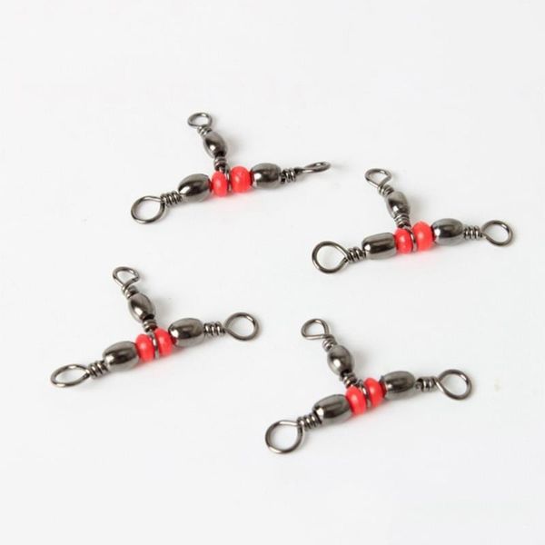 fishing hooks 100pcs three-way swivels triple line connectors swivel tackle accessories (red)
fishing hooks 100pcs three-way swivels triple line connectors swivel tackle accessories (red)