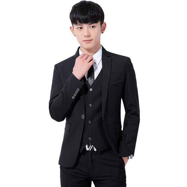 men slim fit suits men's wedding with pants business mens formal wear casual suits(jacket+pants) & blazers, White;black
men slim fit suits men's wedding with pants business mens formal wear casual suits(jacket+pants) & blazers, White;black