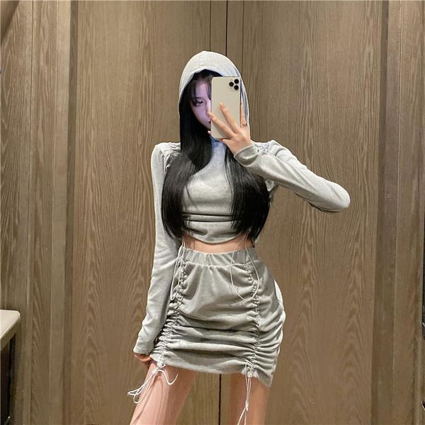 two piece dress hooded pullovers crop ladies slim fashion brand spring autumn bandage bodycon mini-skirt moda feminina ulzzang, White
two piece dress hooded pullovers crop ladies slim fashion brand spring autumn bandage bodycon mini-skirt moda feminina ulzzang, White